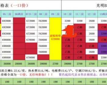 ​光明一号长圳小产权房——双地铁口最低价，两房29.9万起 三房59.2万起